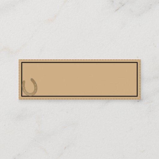 それを>プロフィールの名刺カスタマイズ スキニー名刺 (正面)