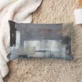 「それを」中立抽象美術の枕積み重ねて下さい ランバークッション (ブランケット)