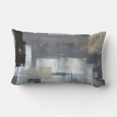 「それを」中立抽象美術の枕積み重ねて下さい ランバークッション (裏面)
