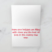 "それをSnowbunny"の挨拶状許可して下さい:) シーズンカード (内部)