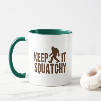 それをSquatchyのコーヒー・マグ保って下さい マグカップ
