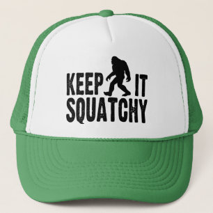 それをSquatchyのトラック運転手の帽子保って下さい キャップ