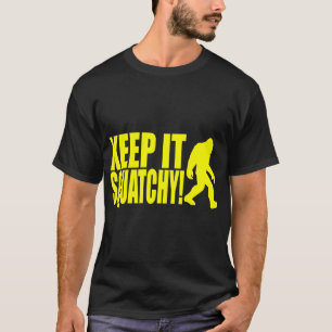 それをSQUATCHY保って下さい! ビッグフット-クラシックなボボ--を見つけます Tシャツ