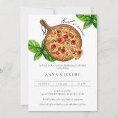 それアモーピザリハカジュアルーサイタリアンーシャルディナー 招待状 (正面)