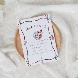 それエレガントはアモーレ婚約パーティ 招待状