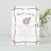 それエレガントはアモーレ婚約パーティ 招待状 (スタンド正面)