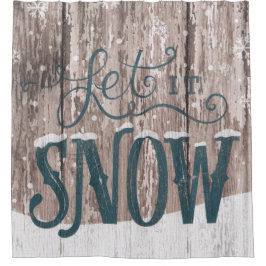 それカーテン割り当てられるクリスマスのシャワーの浴室の雪が降るため シャワーカーテン