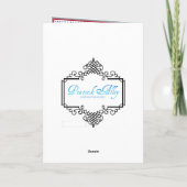 それクリスマスカード割り当てられる雪が降るため シーズンカード (裏面)