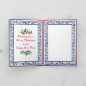 それクリスマスカード割り当てられる雪が降るため シーズンカード (内部)