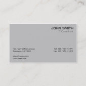 それコンサルタント-名刺 名刺 (裏面)