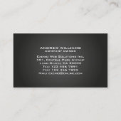 それコンサルタント-名刺 名刺 (裏面)