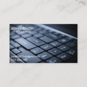 それフリーコンピュータ解決のコンサルタントそれ 名刺 (正面)