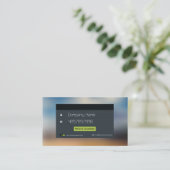 それマネージャープログラマーログインコンピュータコーダー 名刺 (スタンド正面)