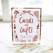 それモダンがアモーレイタリアンピザカードとギフト ポスター