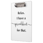 それリラックスの表計算ソフトがある クリップボード (左)