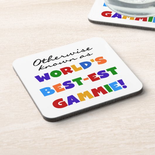 それ以外で最も最高の知られたギャミージギフト コースター (左側)