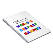 それ以外で最も最高の知られたギャミージギフト ノートブック (右側)