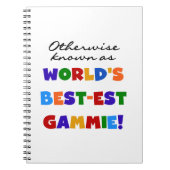 それ以外で最も最高の知られたギャミージギフト ノートブック (正面)