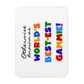 それ以外で最も最高の知られたギャミージギフト マグネット (縦)