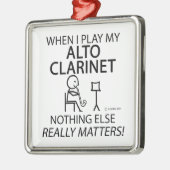 それ以外に何も問題はないアルト・クラリネット メタルオーナメント (左)