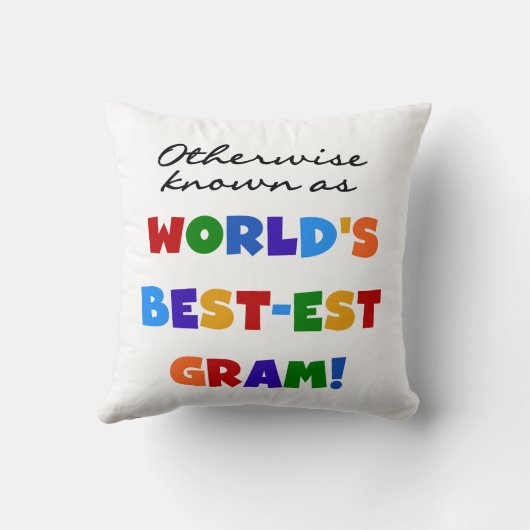 それ以外の場合は最も最高の高いグラムギフトとして知られる クッション (裏面)