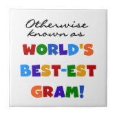 それ以外の場合は最も最高の高いグラムギフトとして知られる タイル (正面)