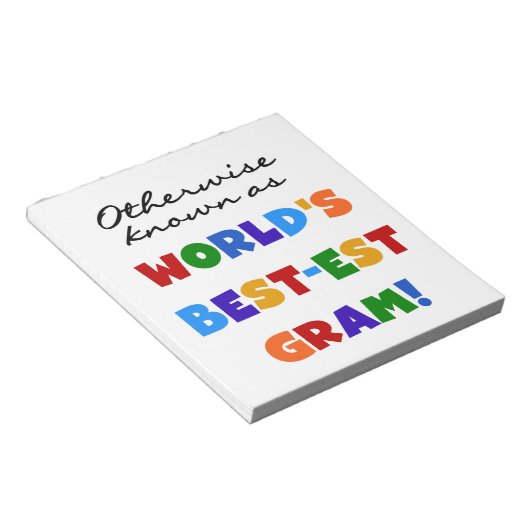 それ以外の場合は最も最高の高いグラムギフトとして知られる ノートパッド (アングル)