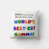 それ以外の場合最高のは最も詳しいガンマギフト クッション (正面)