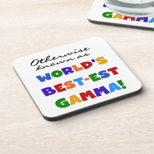 それ以外の場合最高のは最も詳しいガンマギフト コースター (左側)