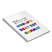 それ以外の場合最高のは最も詳しいガンマギフト ノートブック (右側)