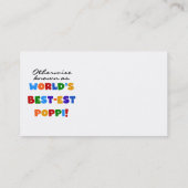 それ以外の最高の場合は最も知られているPoppi Tシャツとギフト 名刺 (裏面)