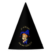 それ以外もしはCIRCUSブルーピエロに参加できない パーティーハット (正面)