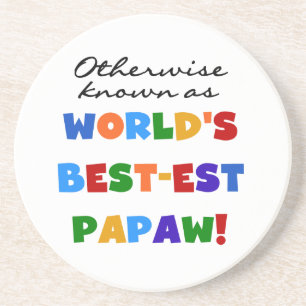 それ以外最高のの最も有名なPapaw Tシャツとギフト コースター