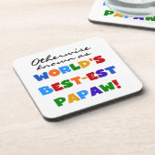 それ以外最高のの最も有名なPapaw Tシャツとギフト コースター (左側)