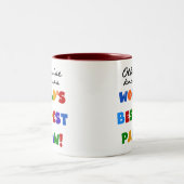 それ以外最高のの最も有名なPapaw Tシャツとギフト ツートーンマグカップ (中央)