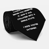 それ倒れました! 量子物理学のユーモア ネクタイ (ロール)