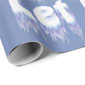 それ冬季スポーツ割り当てられるスキースノーボードの雪が降るため ラッピングペーパー (ロールコーナー)