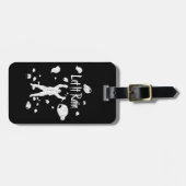 それ割り当てられて雨が降るため(ホッケー) ラゲッジタグ (正面横)