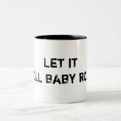 それ割り当てられるベビーロールマグを転がるため ツートーンマグカップ (中央)