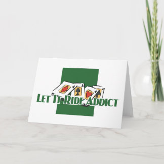 それ割り当てられる常習者の挨拶に乗るため カード