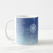 それ割り当てられる雪が降るため コーヒーマグカップ (左)