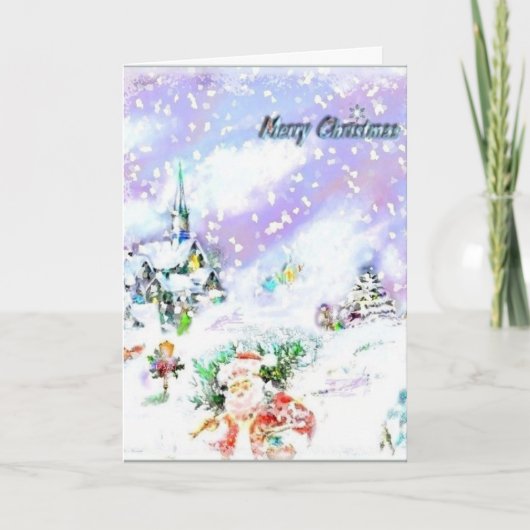 それ割り当てられる雪が降るため シーズンカード (正面)