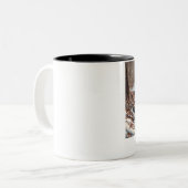 それ割り当てられる雪が降るため ツートーンマグカップ (正面左)