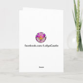 それ割り当てられる雪が降るため! ペンギンの休日のクリスマスカード シーズンカード (裏面)