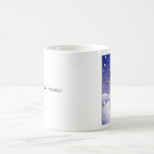それ割り当てられる雪が降るため、人を配置するため! コーヒーマグカップ (中央)