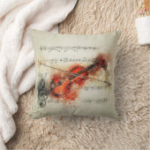 それ割り当てられる音楽があって下さい クッション (ブランケット)