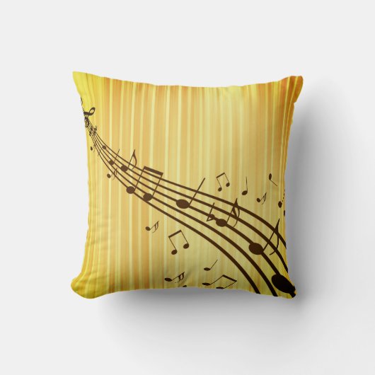それ割り当てられる音楽があって下さい クッション (正面)