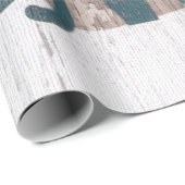 それ包装紙割り当てられるクリスマスの休日の雪が降るため ラッピングペーパー (ロールコーナー)