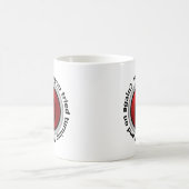 それ及び以外のボタンのロゴをつけて下さい コーヒーマグカップ (中央)