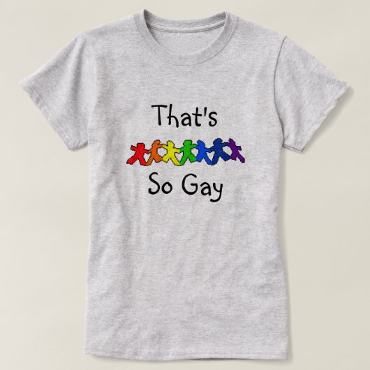 それ従ってゲイLGBTのプライドのTシャツはあります Tシャツ (デザイン正面)